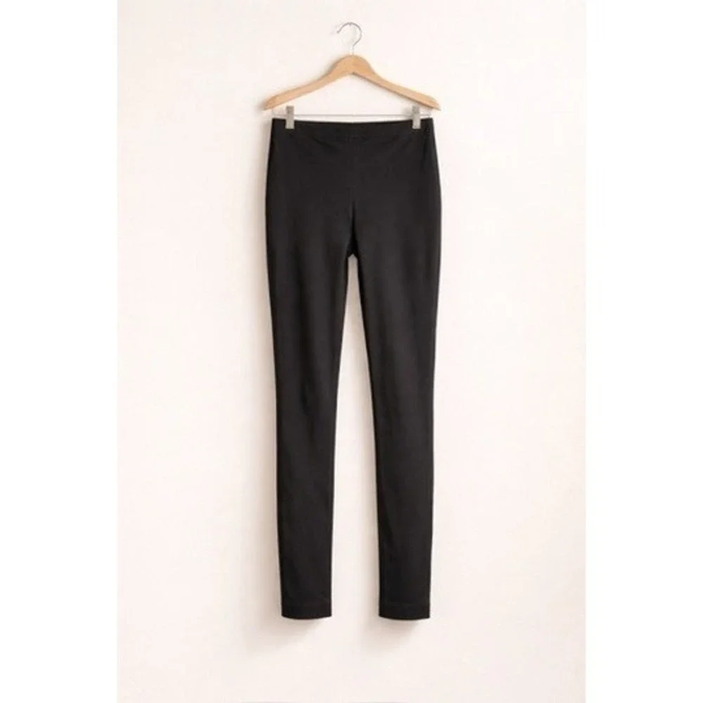 Everlane Black Side Zip‎ Work Pant Slim Tapered High Rise Stretch Size 6
